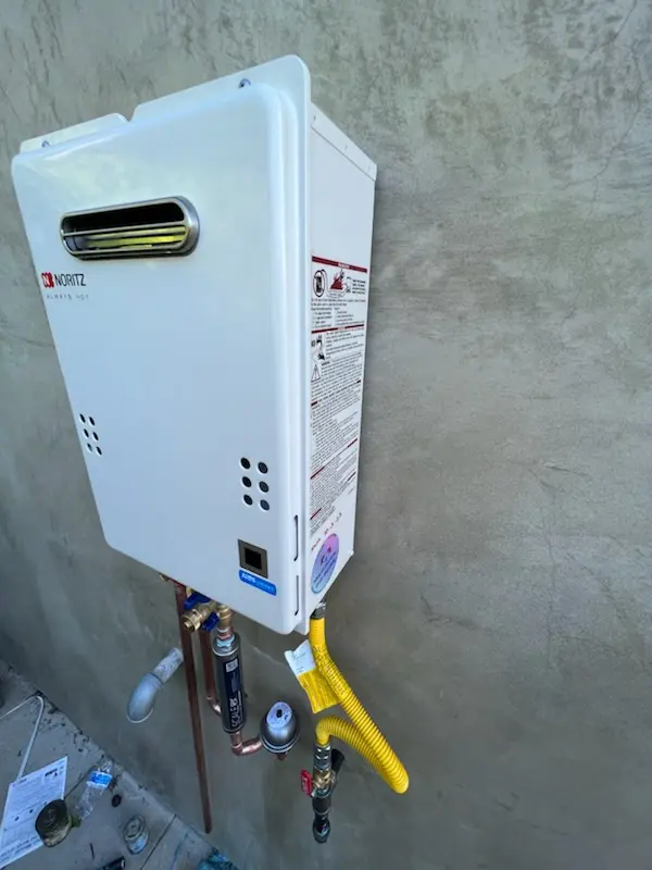 Tankless water heater installation for Ridglea North homes